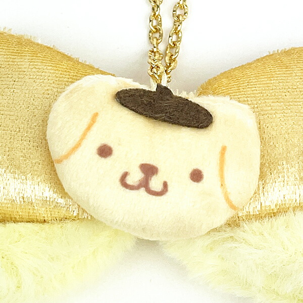 サンリオ ふわみみリボン バッグチャーム ポムポムプリン キーホルダー