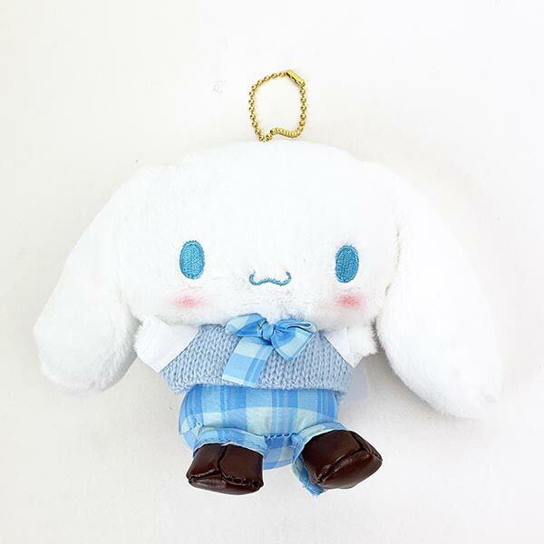 サンリオ シナモロール シナモン レトロ制服 マスコット ぬいぐるみ