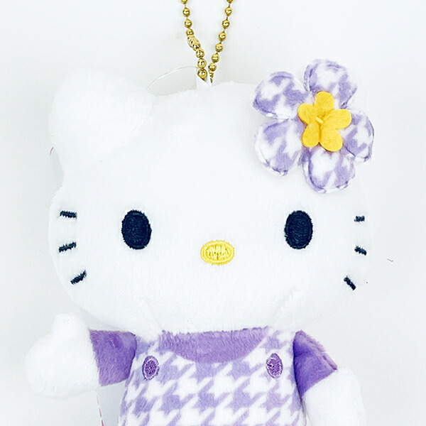 サンリオ ハローキティ マスコットコレクション カオハナ パープル
