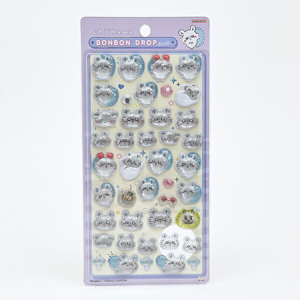 ちいかわ (モモンガ) ボンボンドロップシール 文具