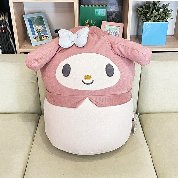 サンリオ マイメロディ くつろぎマイメロ ビーズクッション 大きい