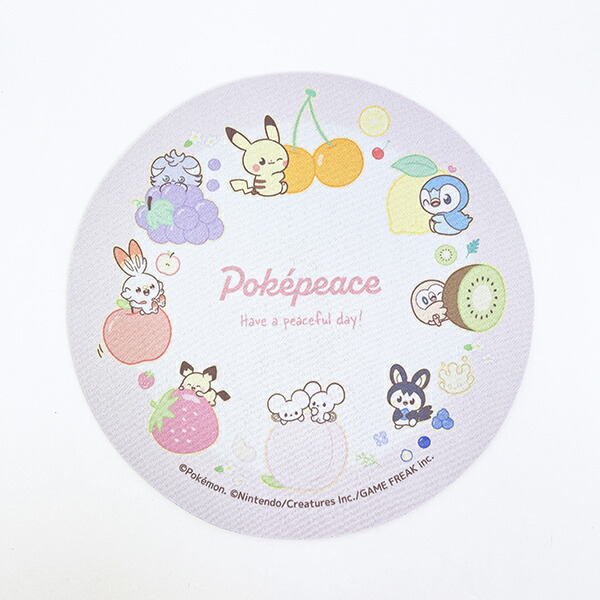ポケットモンスター ポケピース マウスパッド フルーツ ポケモン