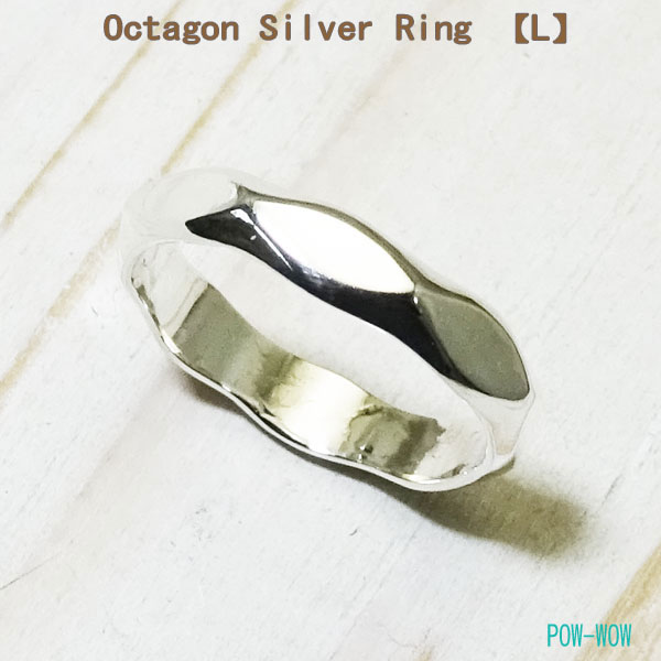 楽天市場】Ring OCTAGON【L】八角形 シルバーリング【受注製作