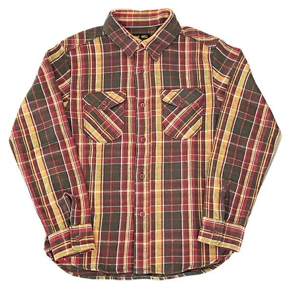 UES ウエス ヘビーネルシャツ 502452 FLANNEL SHIRTS ネルシャツ