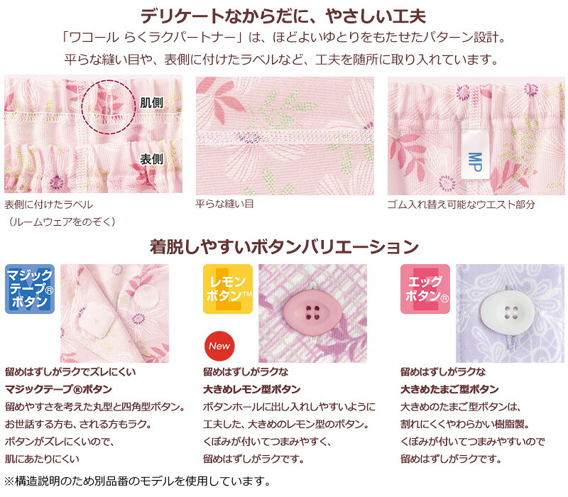 楽天市場】《22周年記念ポイント3倍》ワコール Wacoal らくラク