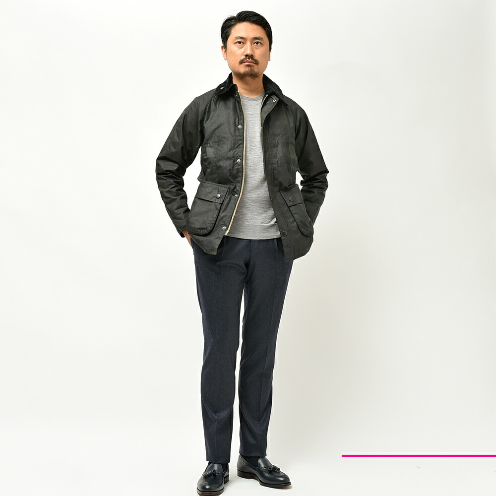 Barbour（バブアー）SL BEDALE スリムフィットビデイル オイルド