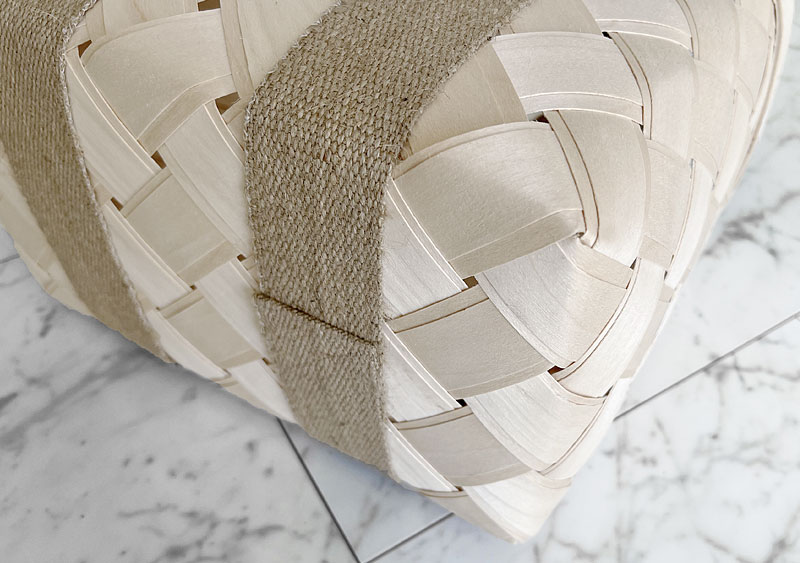 楽天市場】CINQ 白樺のかごバッグ L ( サンク 白樺 かごバッグ カゴ