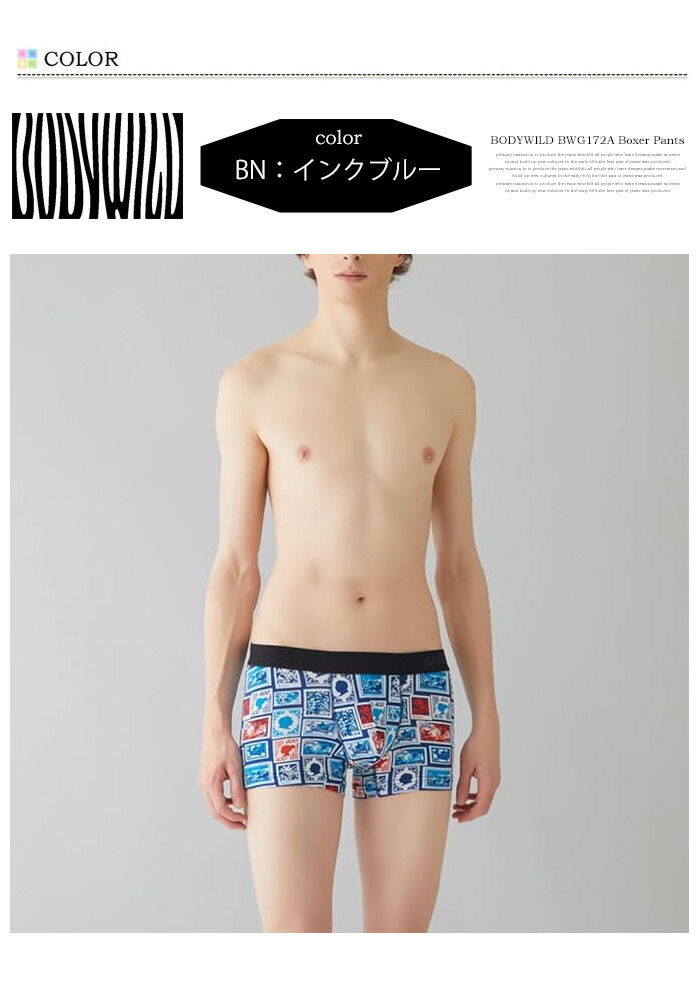 楽天市場】GUNZE グンゼ BODY WILD ボディワイルド ボクサーパンツ 前