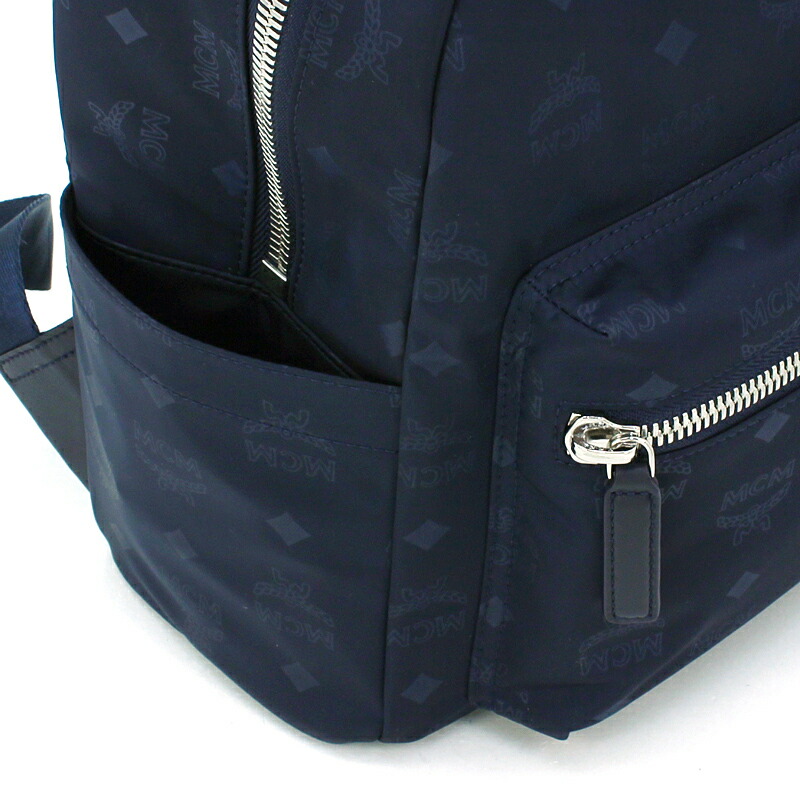 楽天市場】MCM リュック ユニセックス モノグラム ネイビー MUK7ADT11