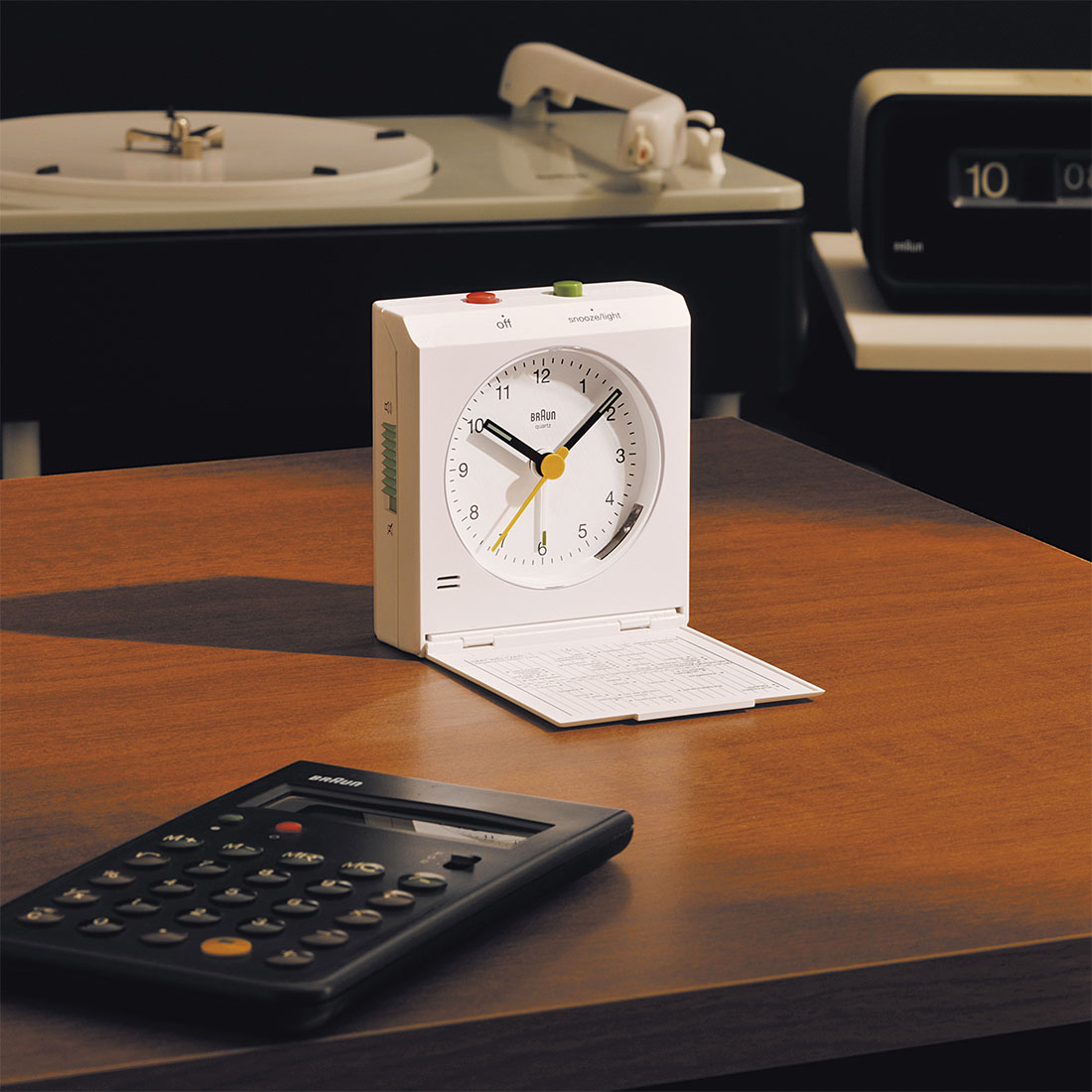楽天市場】BRAUN ブラウン BC05 Travel alarm clock Dieter Rams