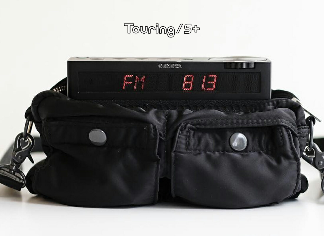 GENEVA geneva touring s+ ワイヤレススピーカー ブラック GENEVA ジェネバ Touring S＋ Bluetooth 持ち運び ポータブル