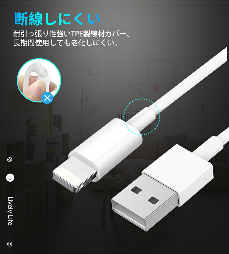 楽天市場】【単品注文不可】【2本セット】 iPhone14 Pro Max 充電