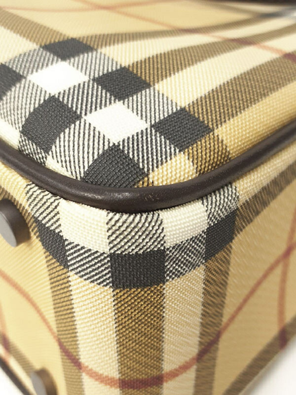 BURBERRY】バーバリー『チェック柄 トートバッグ』メンズ レディース 1