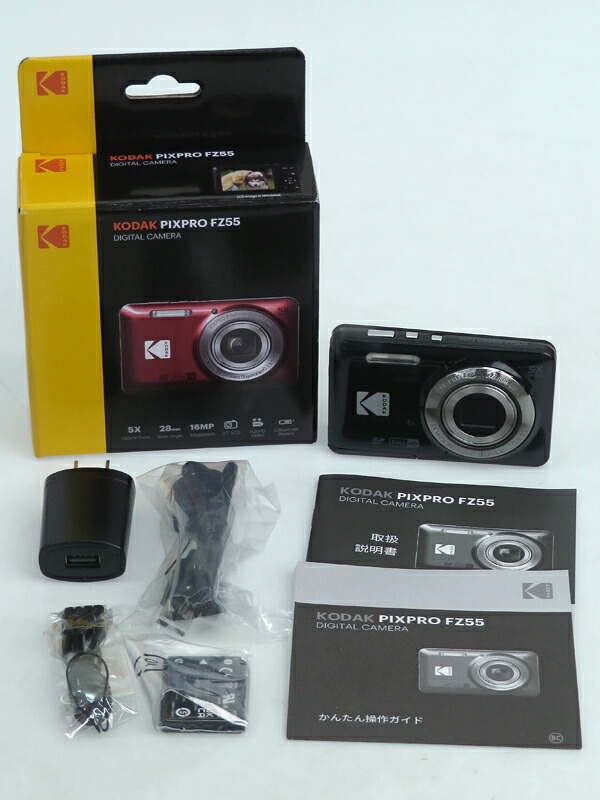 KODAK】【未使用品】コダック『PIXPRO FZ55 黒』2022年8月発売