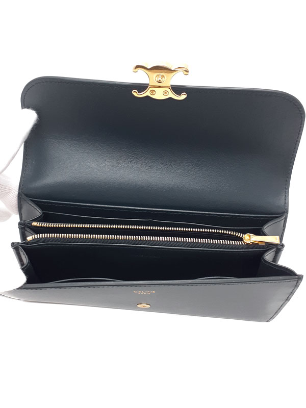 CELINE】セリーヌ『トリオンフ ラージウォレット』レディース 二つ折り