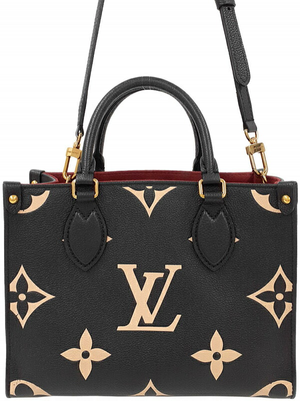 LOUIS VUITTON】ルイヴィトン『バイカラー モノグラム アンプラント