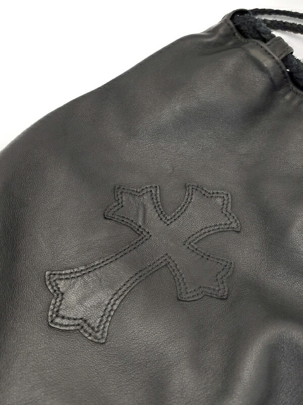 CHROME HEARTS】クロムハーツ『クロスパッチ ドローストリング サック