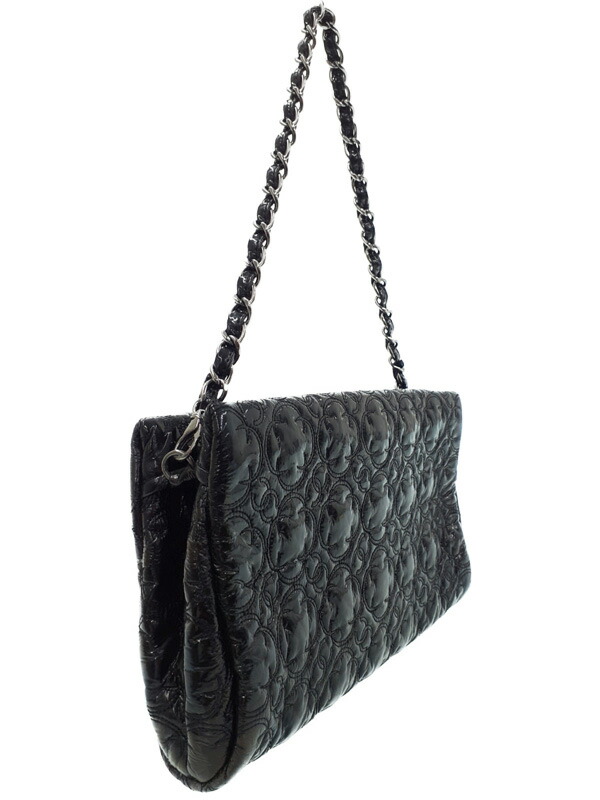CHANEL】シャネル『フラワーステッチ チェーントートバッグ