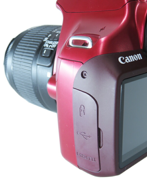 Canon】キヤノン『EOS Kiss X5 レッドカラー レンズセット/ EF-S 18