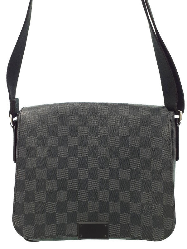 LOUIS VUITTON】ルイヴィトン『ダミエ グラフィット ディストリクトPM