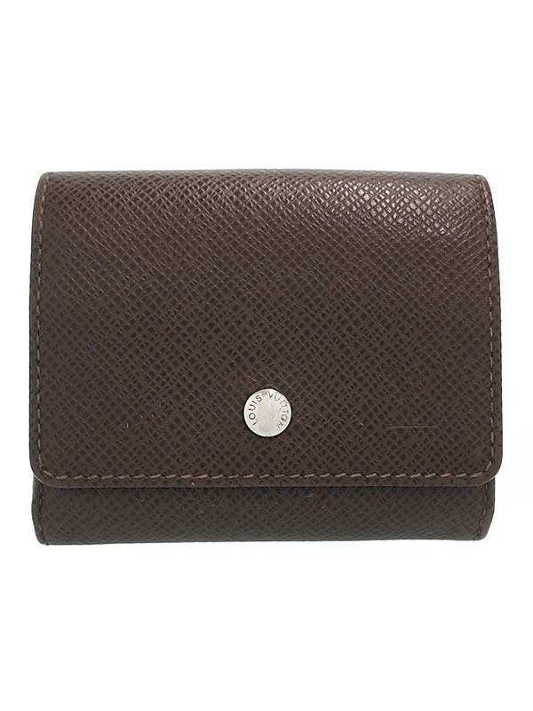 LOUIS VUITTON】ルイヴィトン『タイガ ポルトモネ セルゲイ』M32568