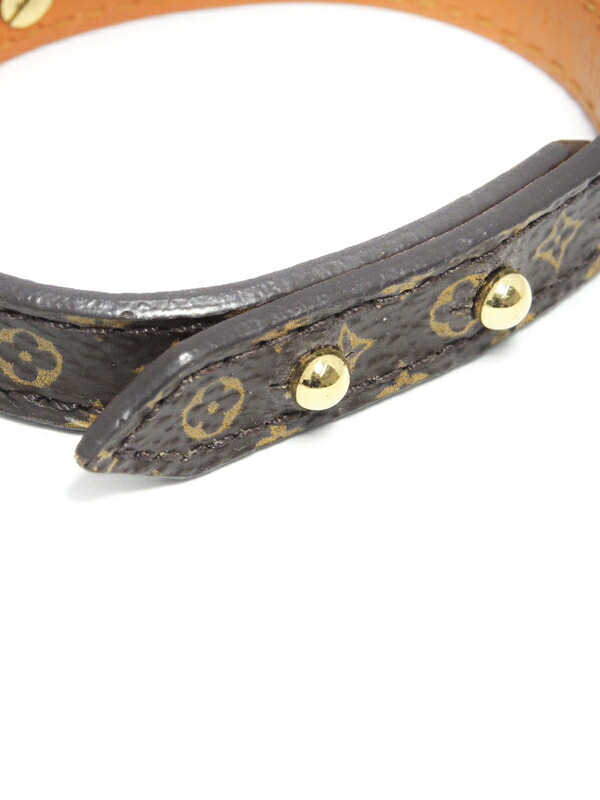 Louis Vuitton】【モノグラム】ルイヴィトン『ブラスレ・ロゴマニア