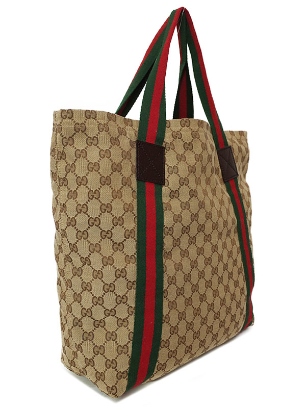 GUCCI】グッチ『GGキャンバス トートバッグ』189669 ユニセックス 1