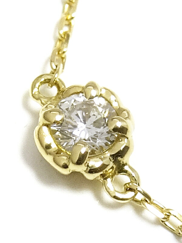 AHKAH】【ahkah blanc】アーカー『K18YG アーカーブラン ティア