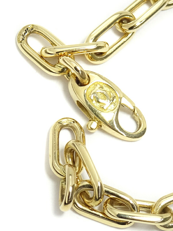 Cartier】【仕上済】カルティエ『K18YG スパルタカス チェーン