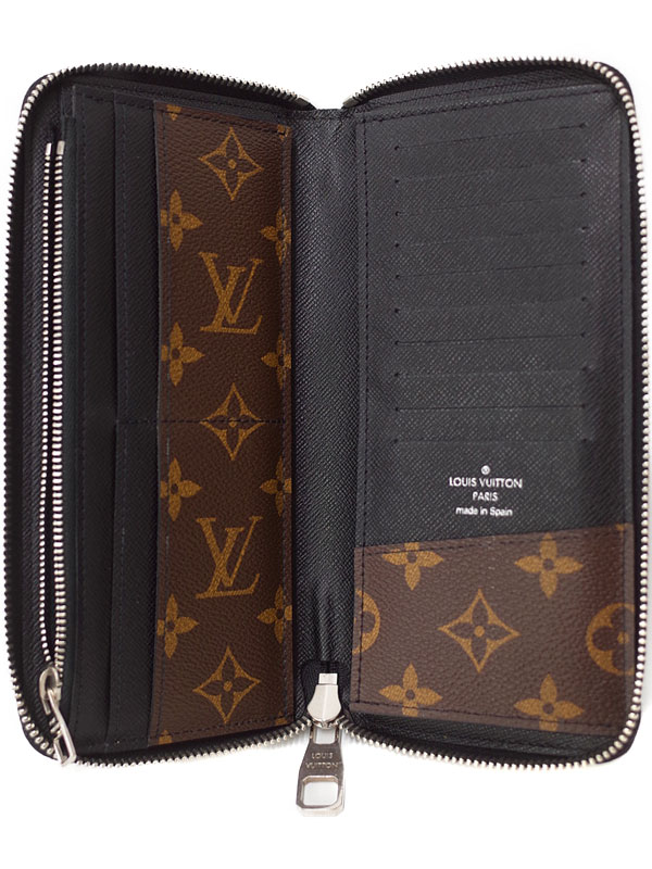 LOUIS VUITTON】ルイヴィトン『モノグラム マカサー ジッピー
