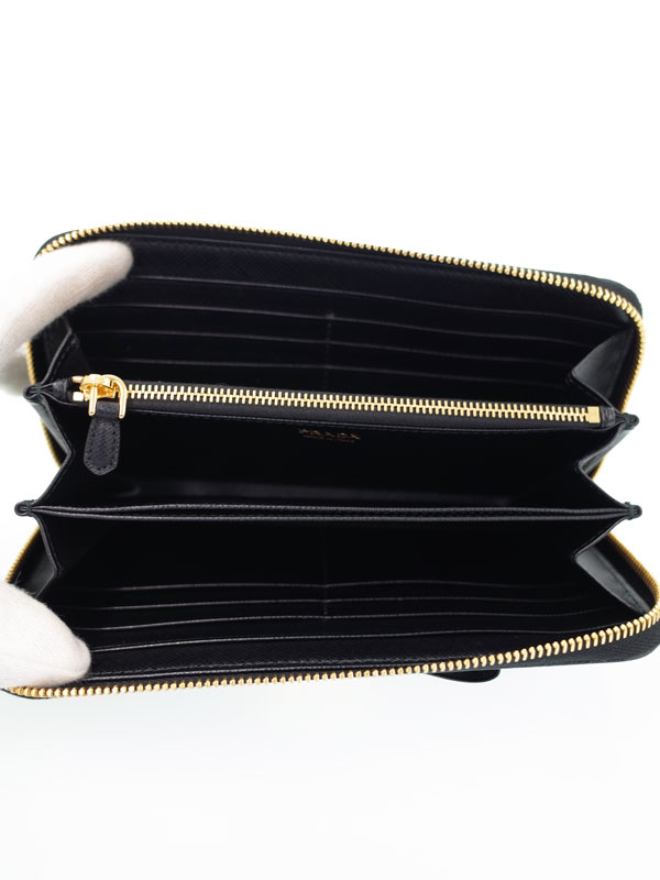 PRADA】プラダ『サフィアーノレザー リボン 財布』1ML506 レディース