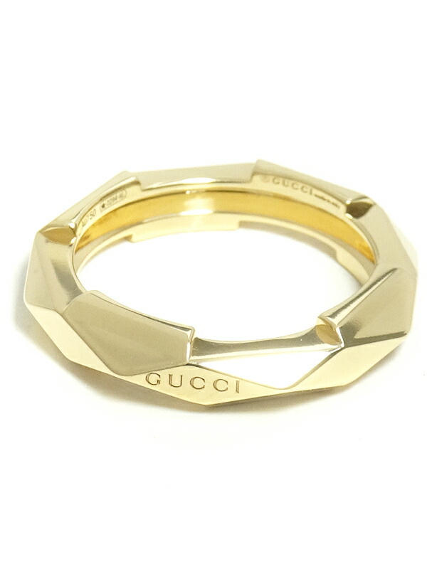 GUCCI】【Gucci Link to Love】【仕上済】グッチ『K18YG スタッズ