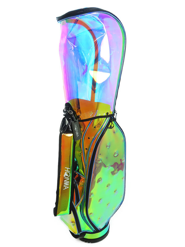 HONMA】本間ゴルフ『スケルトン クリアキャディバッグ 5分割 47インチ