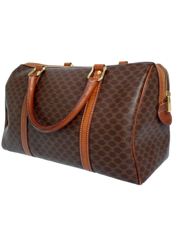 CELINE】【ヴィンテージ】セリーヌ『マカダム柄 ミニボストンバッグ