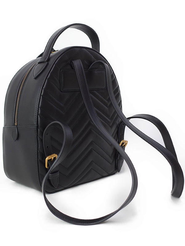 GUCCI】【リュックサック】グッチ『GGマーモント キルティングレザー