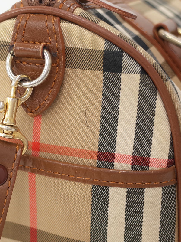 BURBERRY】バーバリー『2WAYミニボストンバッグ』レディース 1週間保証