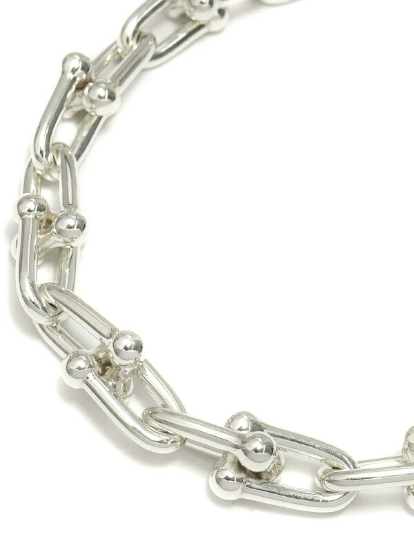 TIFFANY＆Co.】ティファニー『SILVER ハードウェア リンク ミディアム