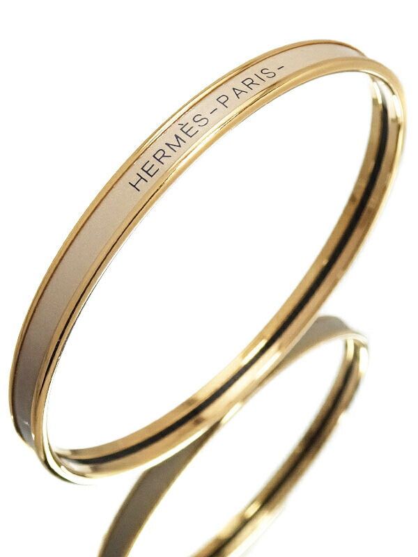 HERMES】エルメス『ユニ エナメル ブレスレット』バングル 1週間保証