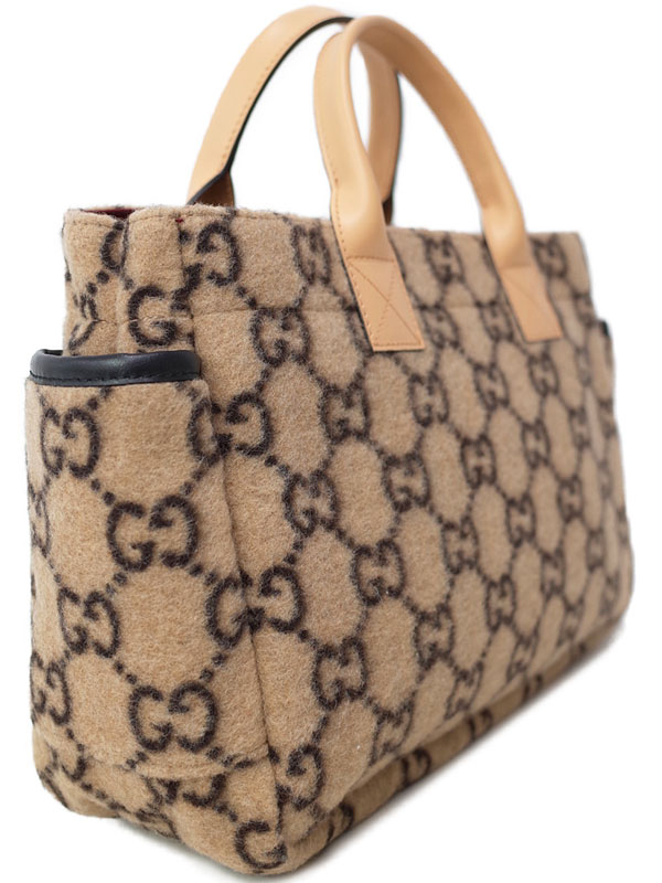 GUCCI】グッチ『チルドレンズ GGウール トートバッグ』628159