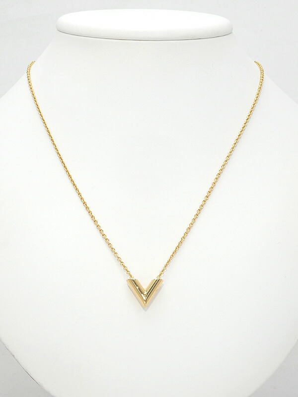 Louis Vuitton】ルイヴィトン『ネックレス・エセンシャルV』M00857 1