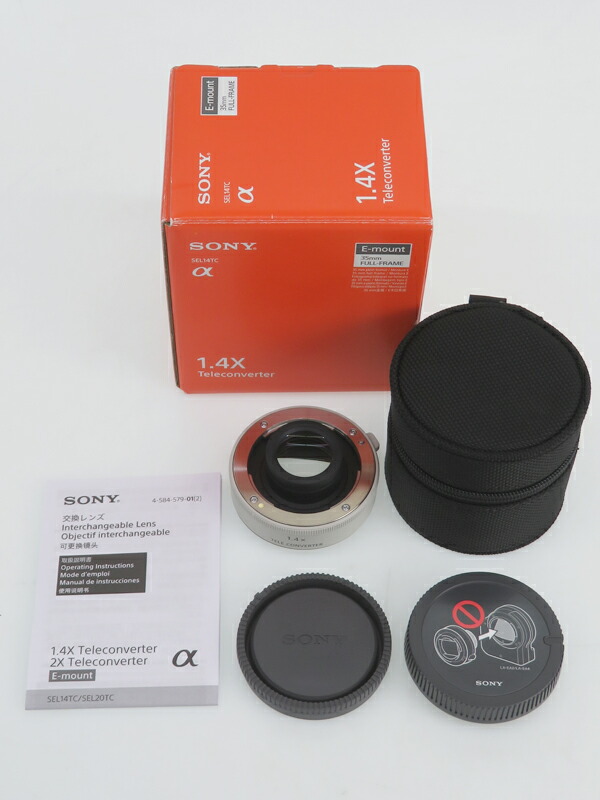 SONY】ソニー『1.4X テレコンバーター』SEL14TC レンズ 1週間保証