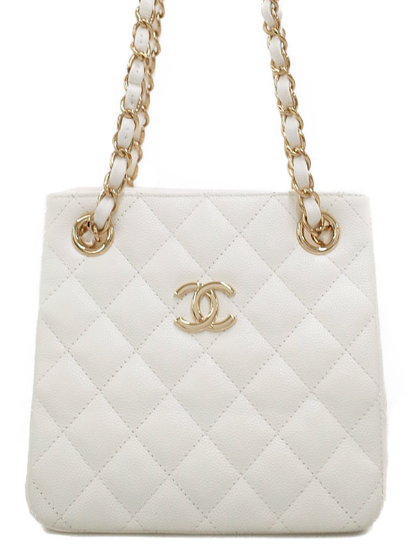 CHANEL】シャネル『マトラッセ チェーンショルダーバッグ』AS3176