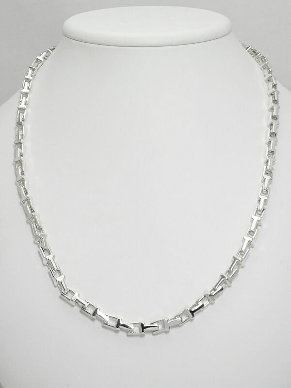 TIFFANY＆Co.】ティファニー『SILVER T ナロー チェーンネックレス』1