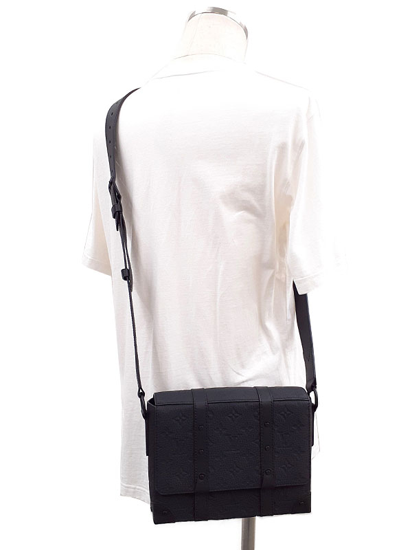 LOUIS VUITTON】ルイヴィトン『モノグラム トランク メッセンジャーPM