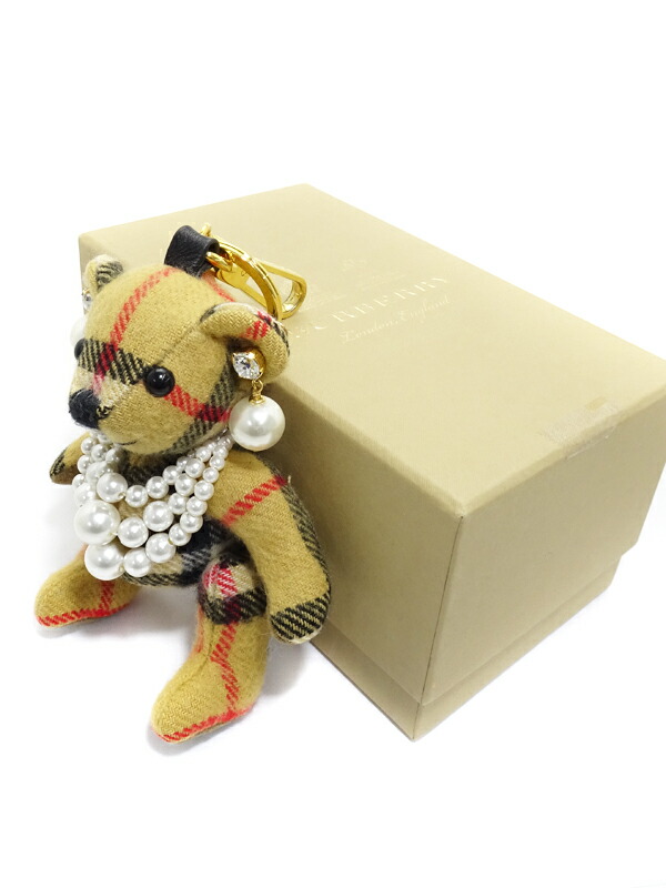 BURBERRY】バーバリー『トーマスベア バッグチャーム』キーホルダー 1