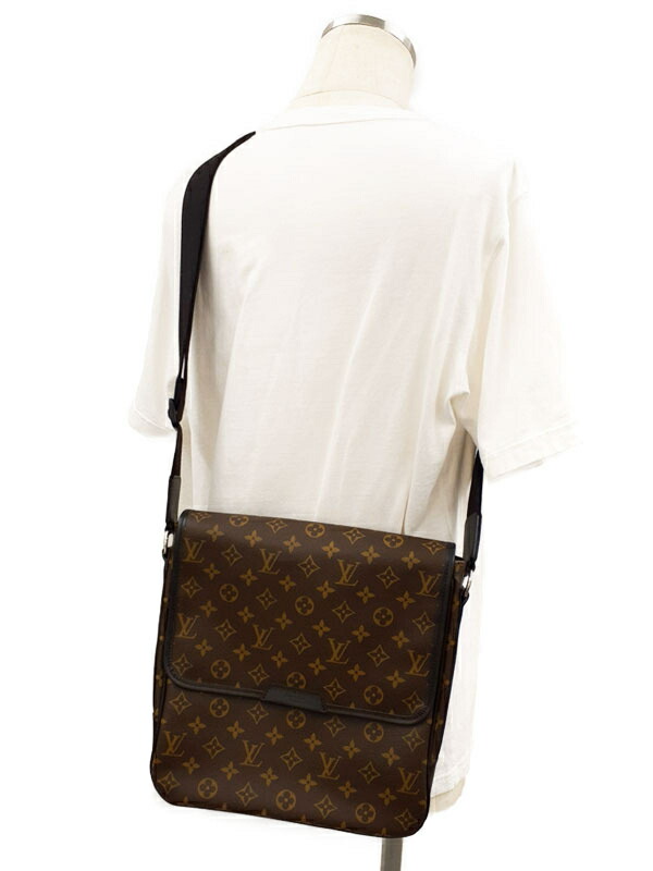 LOUIS VUITTON】ルイヴィトン『モノグラム マカサー バスMM』M56715
