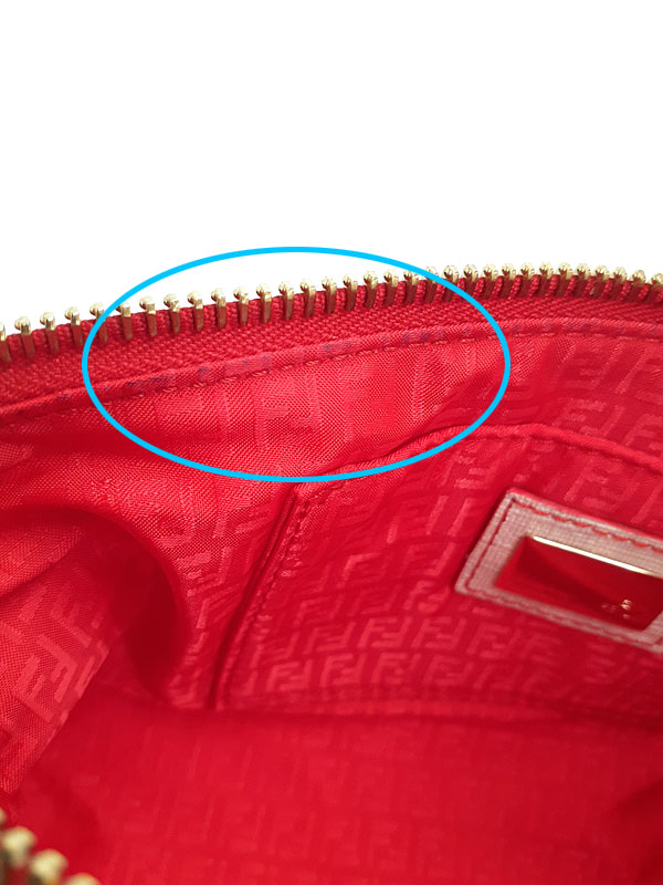 FENDI】フェンディ『ズッカ柄 チェーンハンドバッグ』8BR592