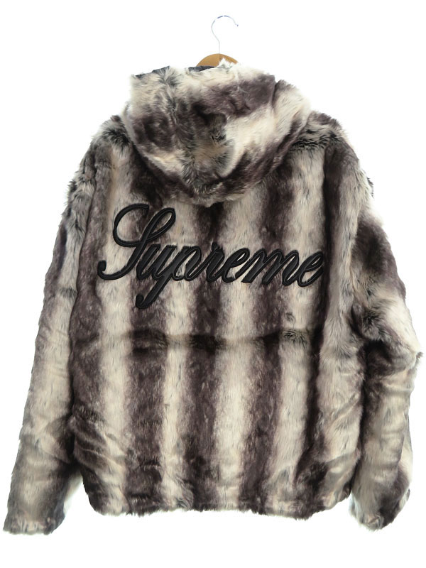 Supreme】シュプリーム『Faux Fur Reversible Hooded Jacket sizeXL