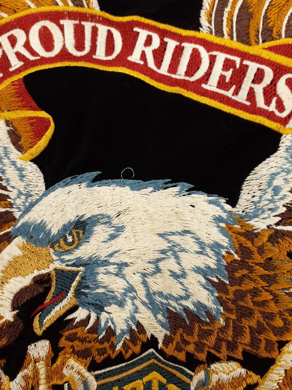 HARLEY DAVIDSON】ハーレーダビッドソン『ベロア スカジャン sizeL