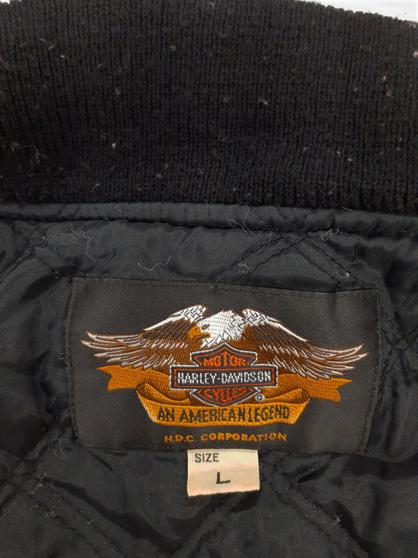 HARLEY DAVIDSON】ハーレーダビッドソン『ベロア スカジャン sizeL